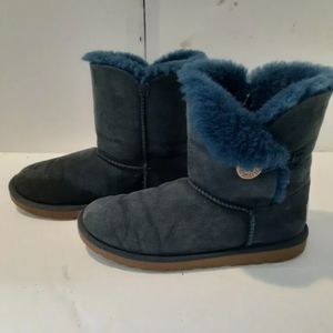 UGGS US Women 5 Classic II Navy Blue Short Boots